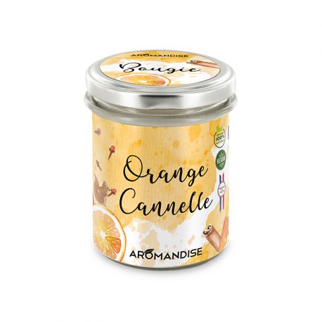 Bougie d'ambiance Orange - Cannelle