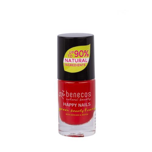 BENECOS VERNIS A ONGLES ROUGE TENDANCE VINTAGE RED 5 ML