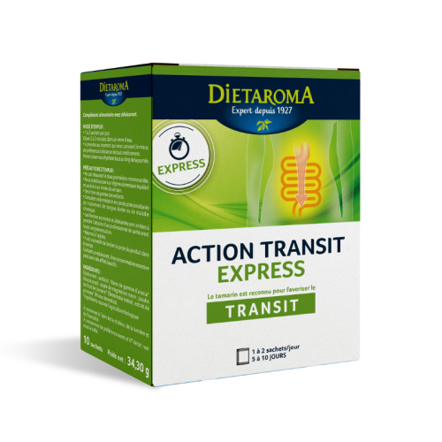 DIETAROMA ACTION TRANSIT EXPRESS 10 SACHETS