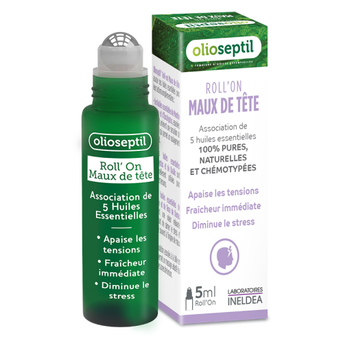 OLIOSEPTIL ROLL ON MAUX DE TETE 5 ML