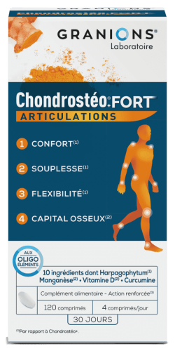 Chondrostéo+ Fort 120 comprimés + 40 CPS GRATUITS